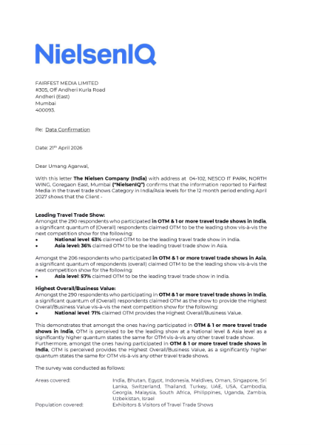 NielsenIQ 2026 Study -Certificate
